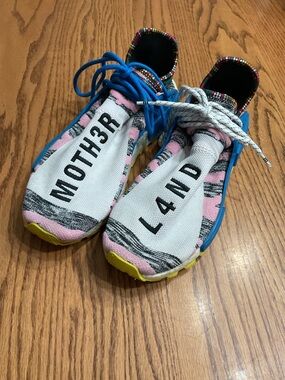 Adidas Pharrell Williams mother land shoes size 10